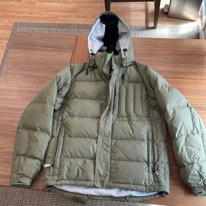 Olive Green GAP Puffer Jacket